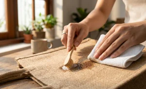 cách giặt túi vải đay
